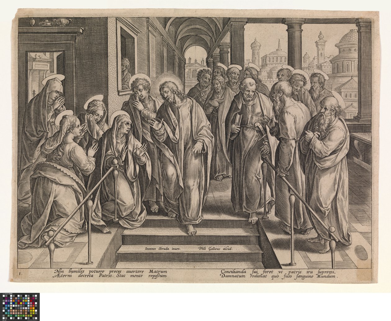 Christ Announces His Suffering by Jan van der Straet