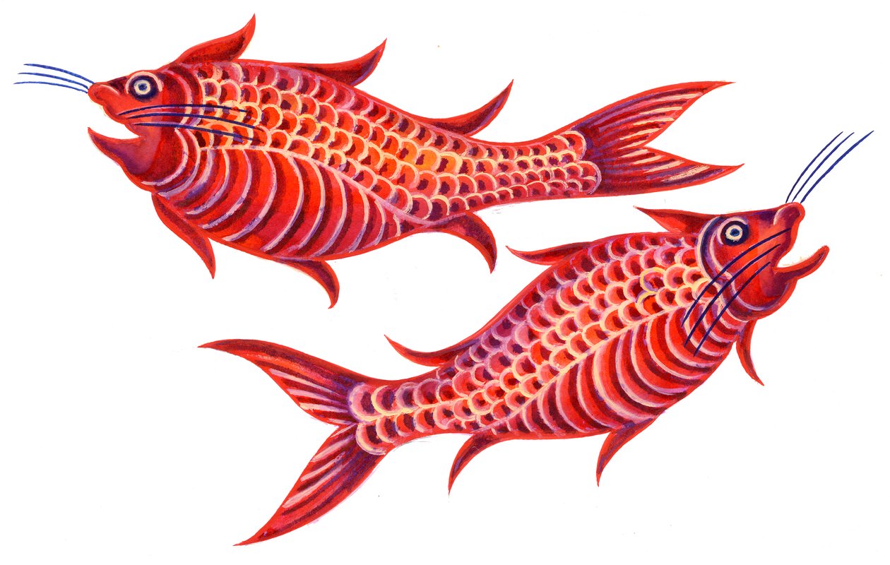 Fish Pisces by Jane Tattersfield