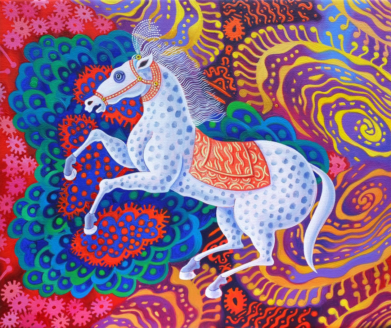 Circus Horse, 2016 by Jane Tattersfield