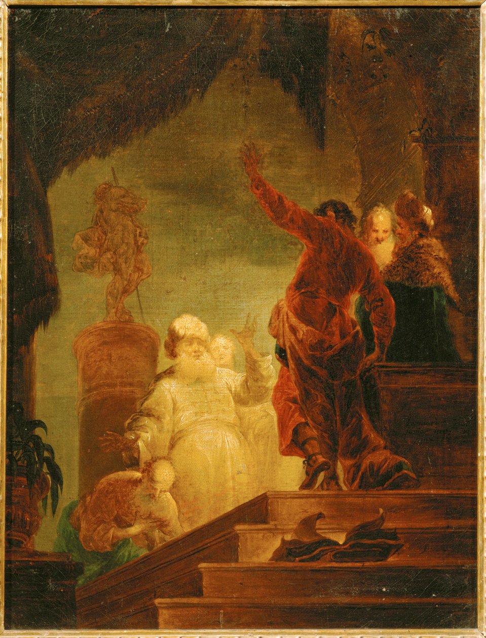 Saint Paul in Athens by Januarius Zick