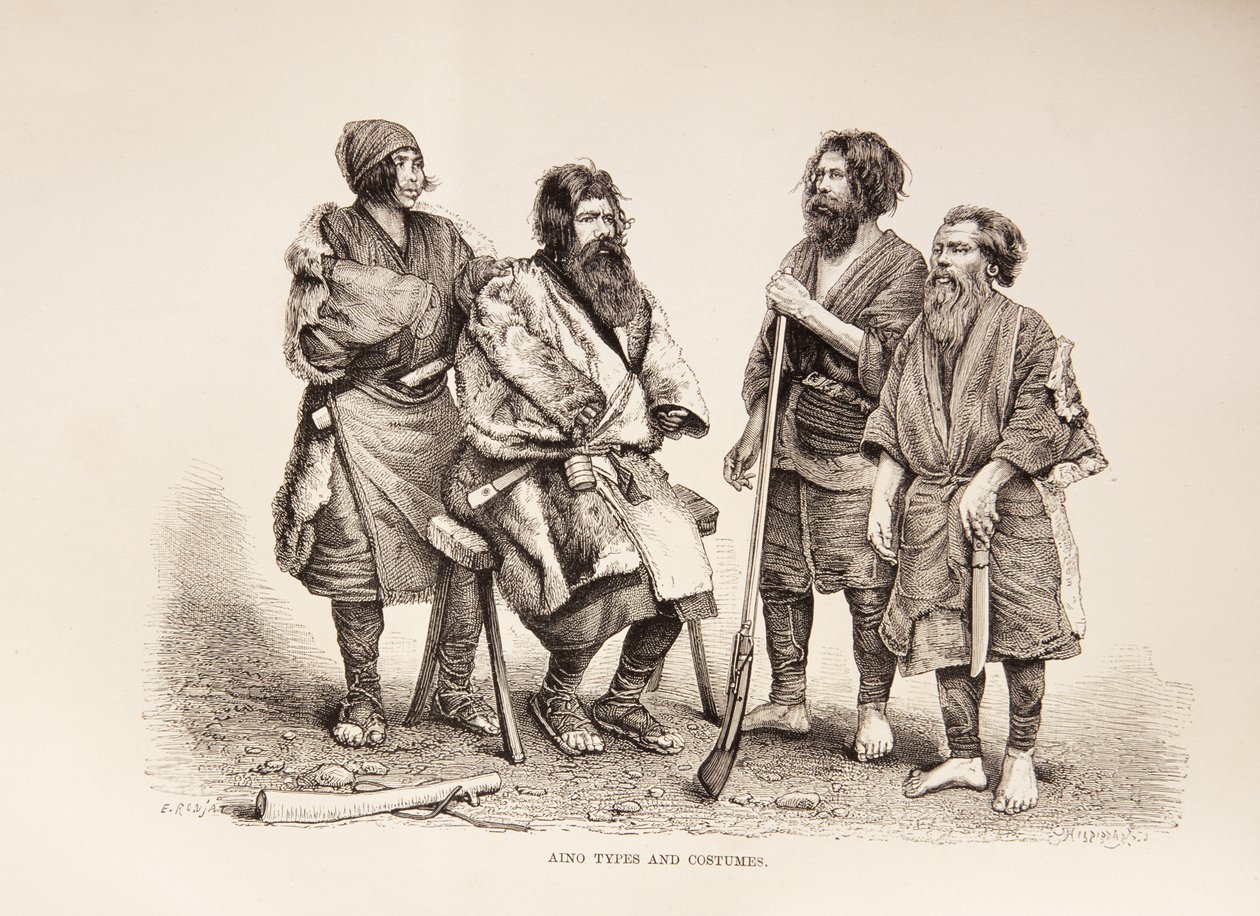 Ainu People by Japanese School