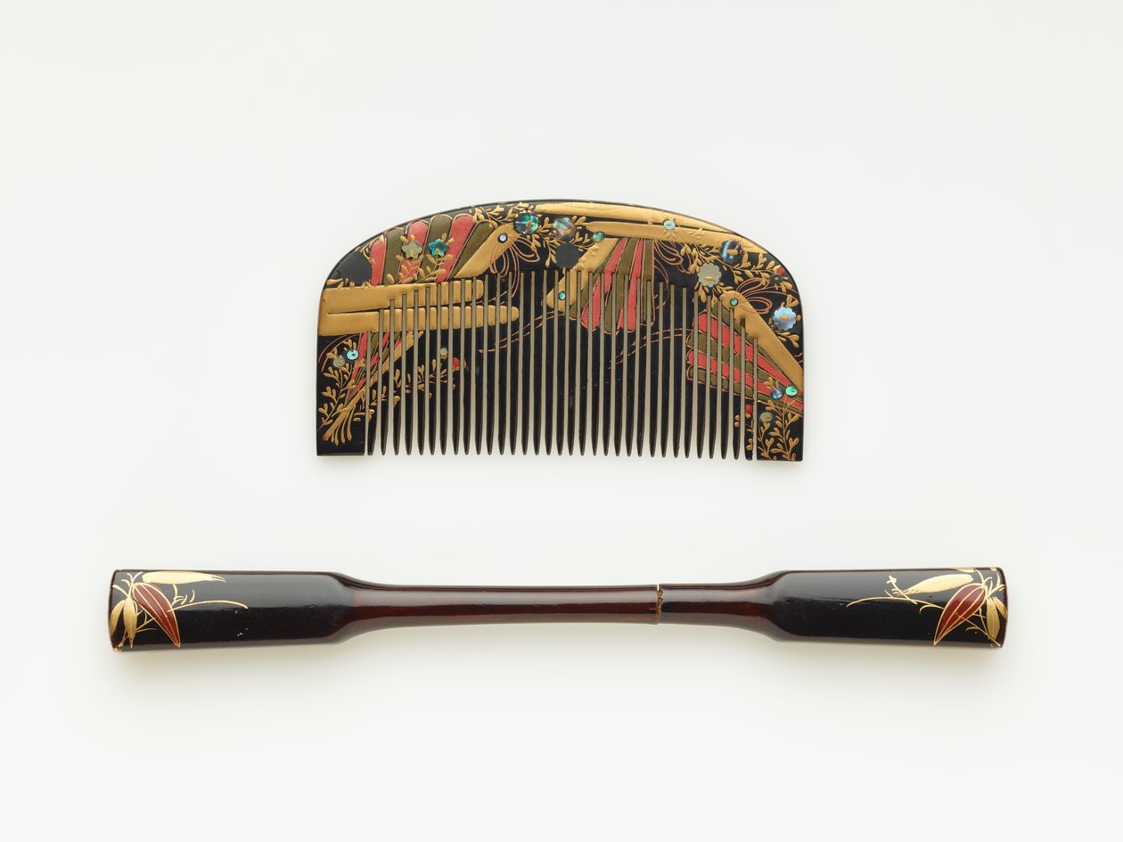Comb and Hairpin, Late 19th-Early 20th Century