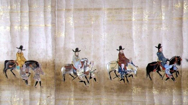 Sixth Korean Embassy to Japan in Meireki 1 at the time of Tokugawa Ietsuna