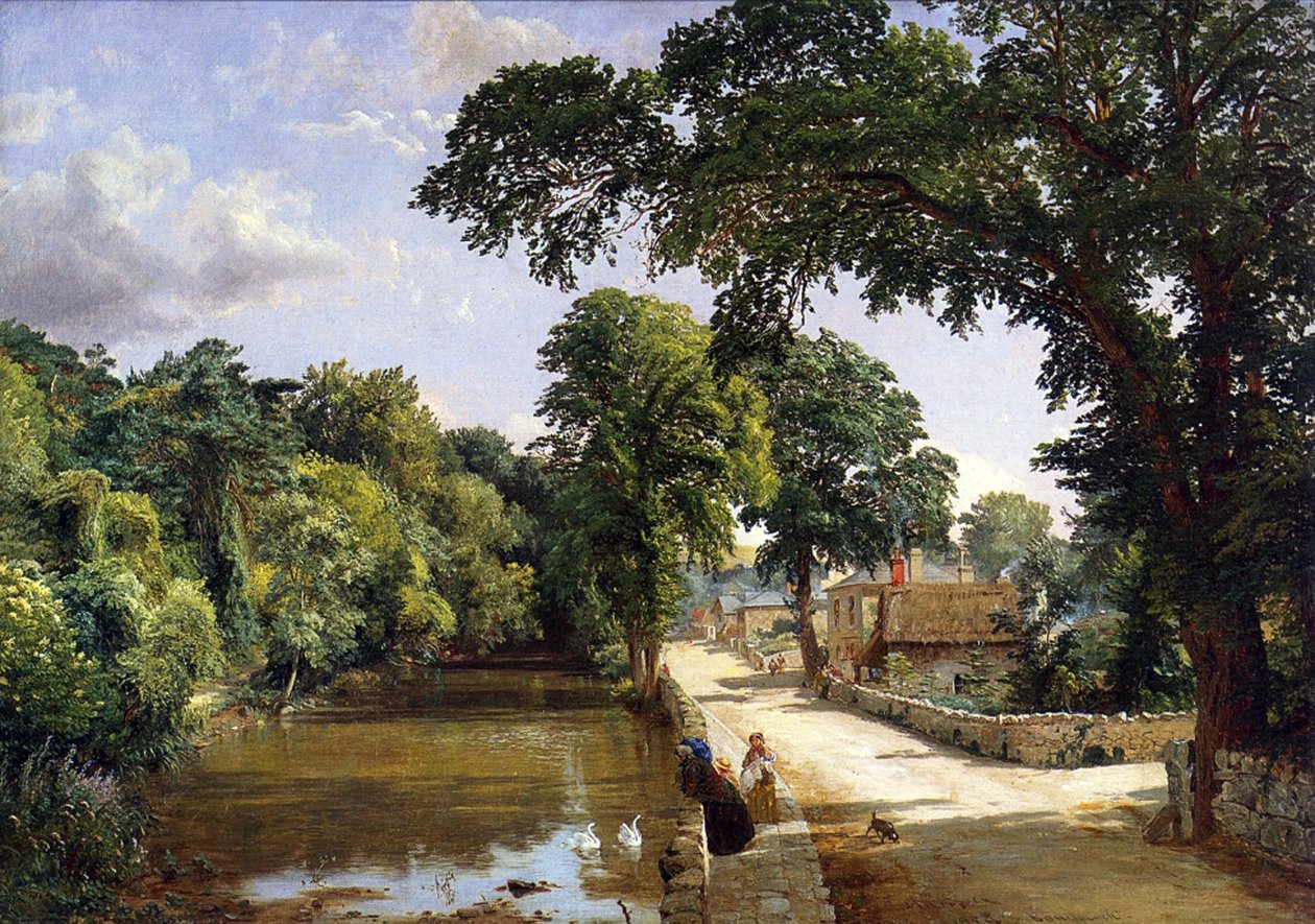Bonchurch, Isle of Wight by Jasper Francis Cropsey