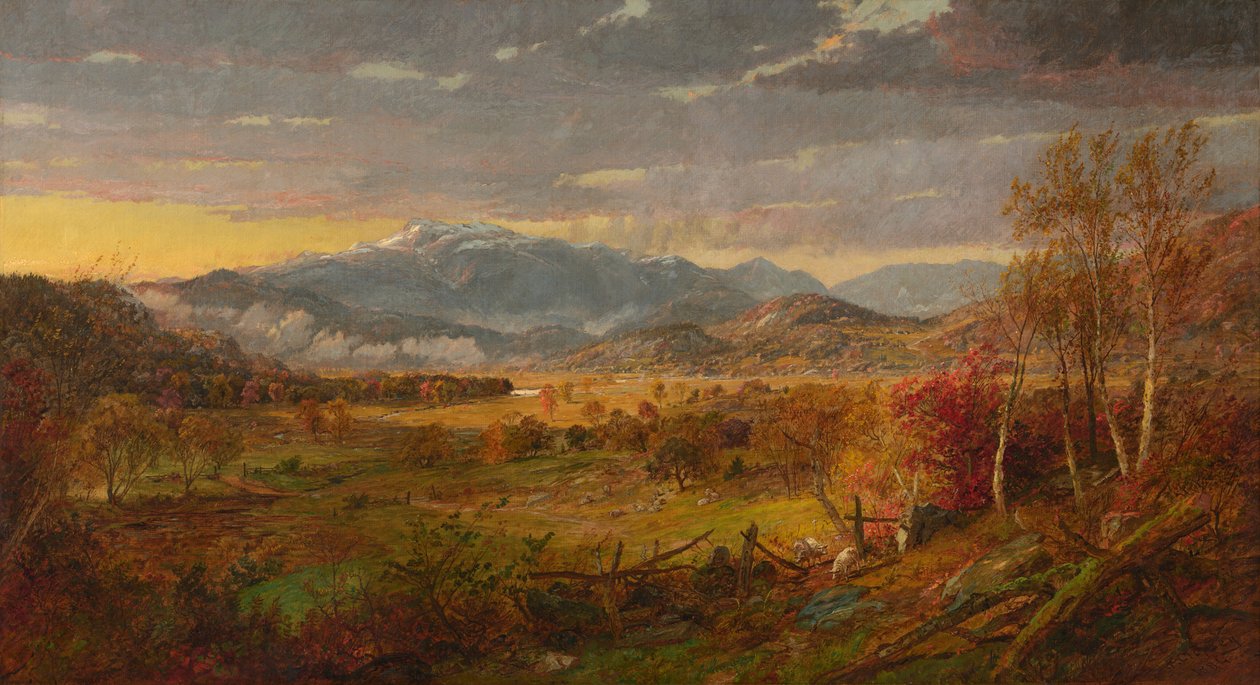View of Mt. Washington by Jasper Francis Cropsey