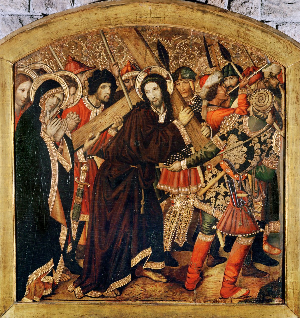 Christus trägt das Kreuz von Jaume Huguet