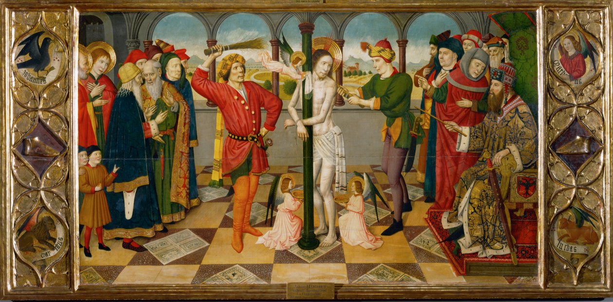 The Flagellation by Jaume Huguet