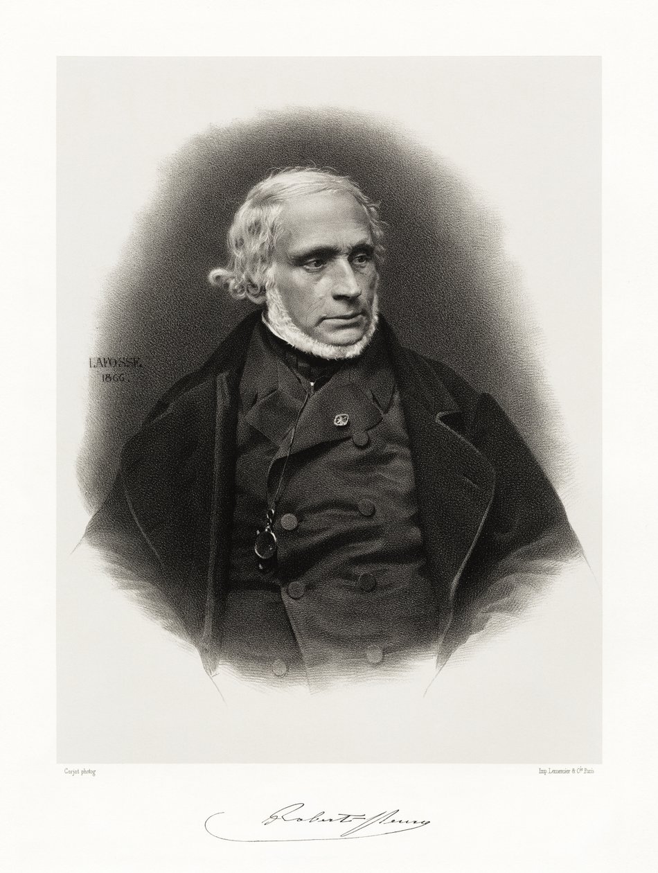 Joseph Nicolas Robert-Fleury by Jean Baptiste Adolphe Lafosse