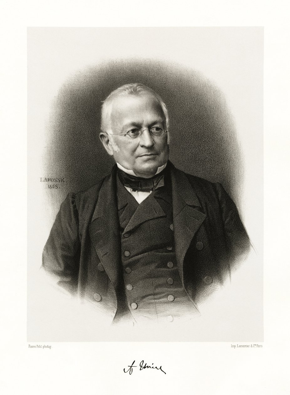 Louis Adolphe Thiers by Jean Baptiste Adolphe Lafosse