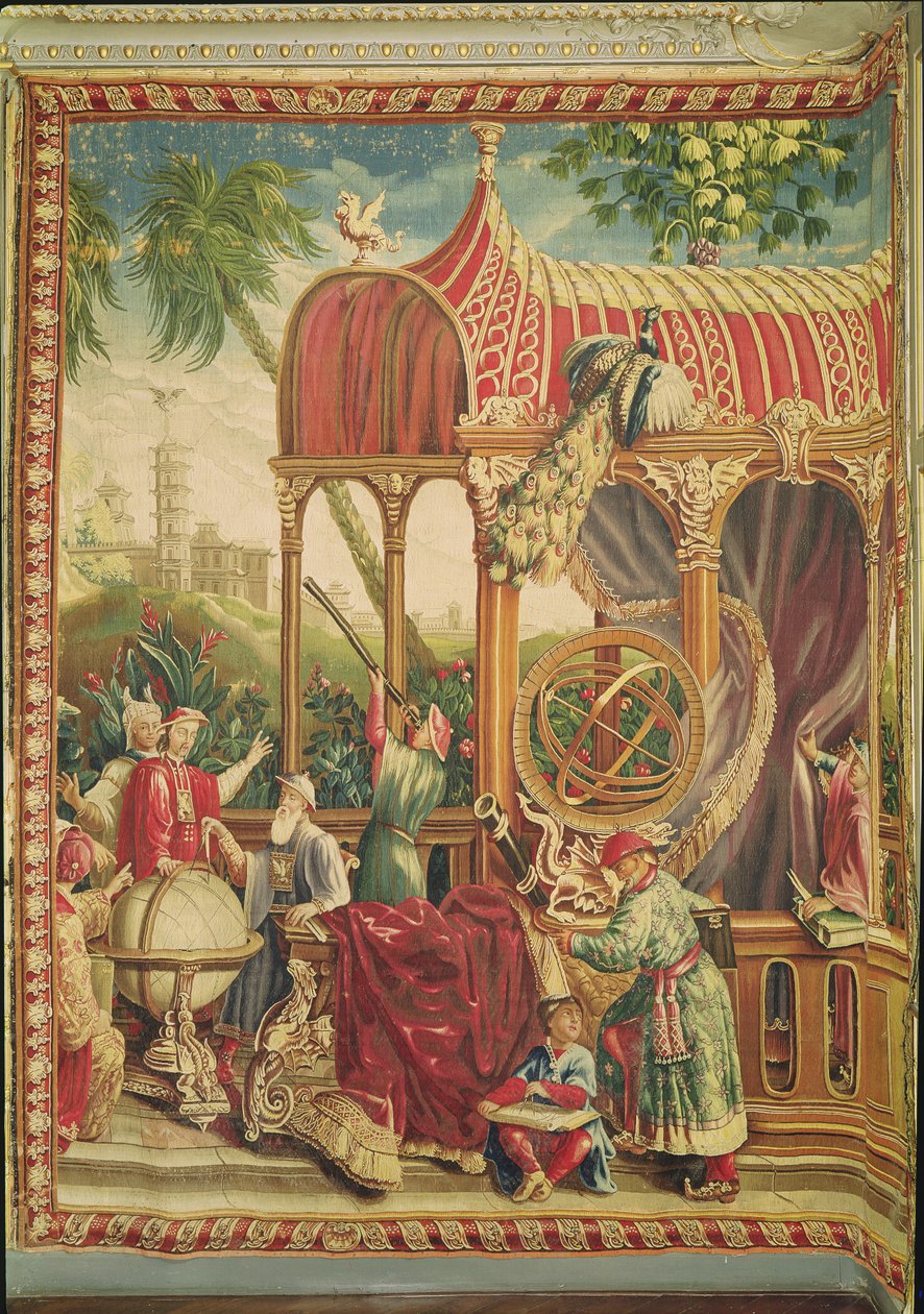 The Astronomers, Beauvais Workshop by Jean Baptiste Belin de Fontenay