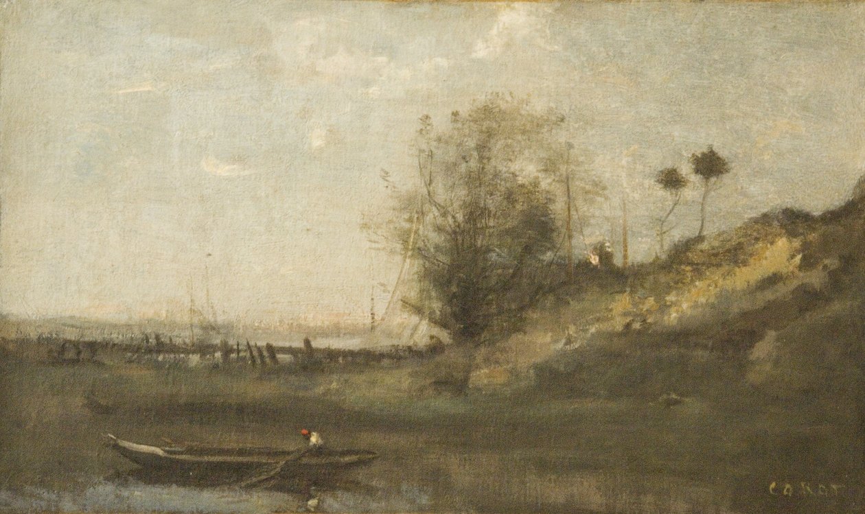 Norman Estacade by Jean-Baptiste-Camille Corot