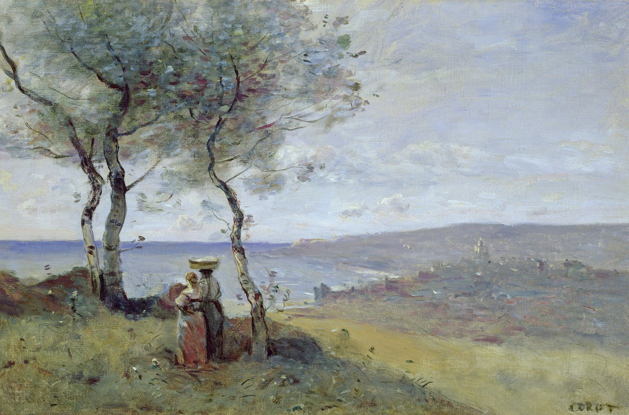 Souvenir of St. Jean de Luz by Jean-Baptiste-Camille Corot