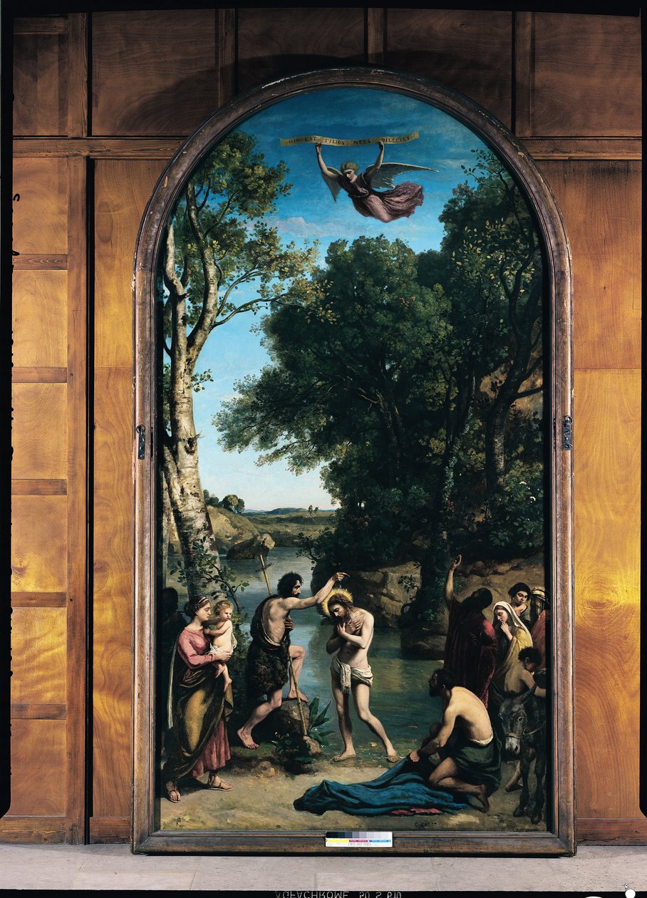 The Baptism of Christ, 1845-47 by Jean-Baptiste-Camille Corot
