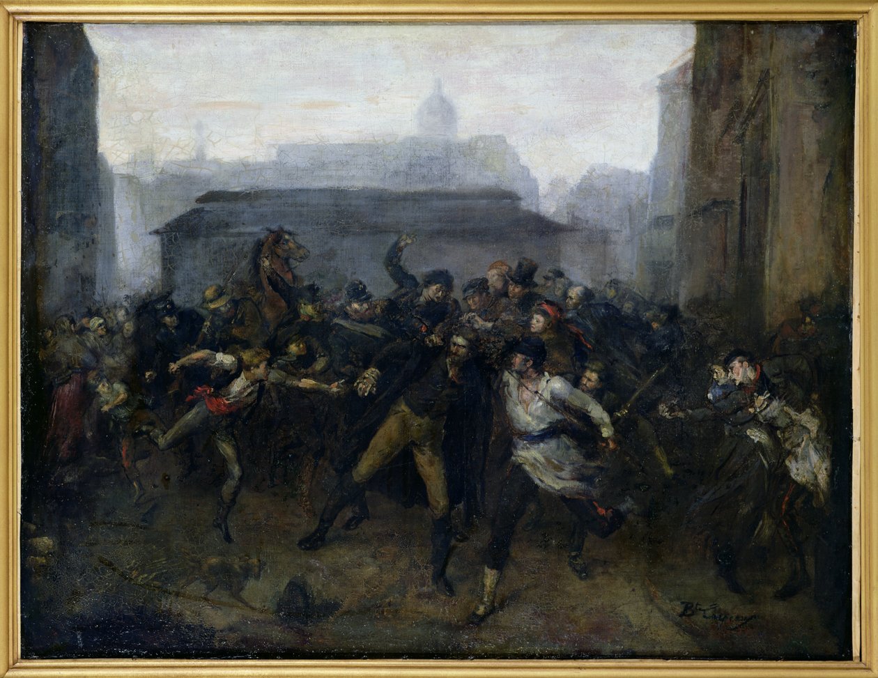 The Spy, Episode of the Siege of Paris by Jean Baptiste Carpeaux