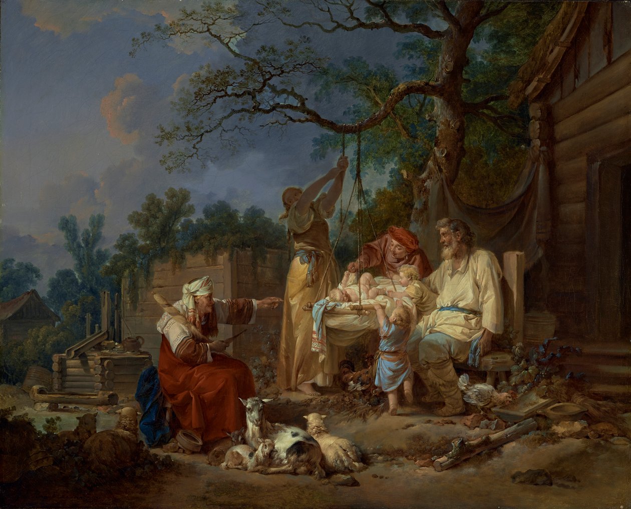 The Russian Cradle by Jean-Baptiste Le Prince