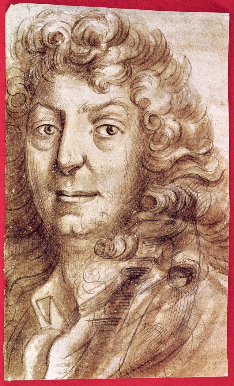 Jean Racine by Jean-Baptiste Santerre: Buy fine art print