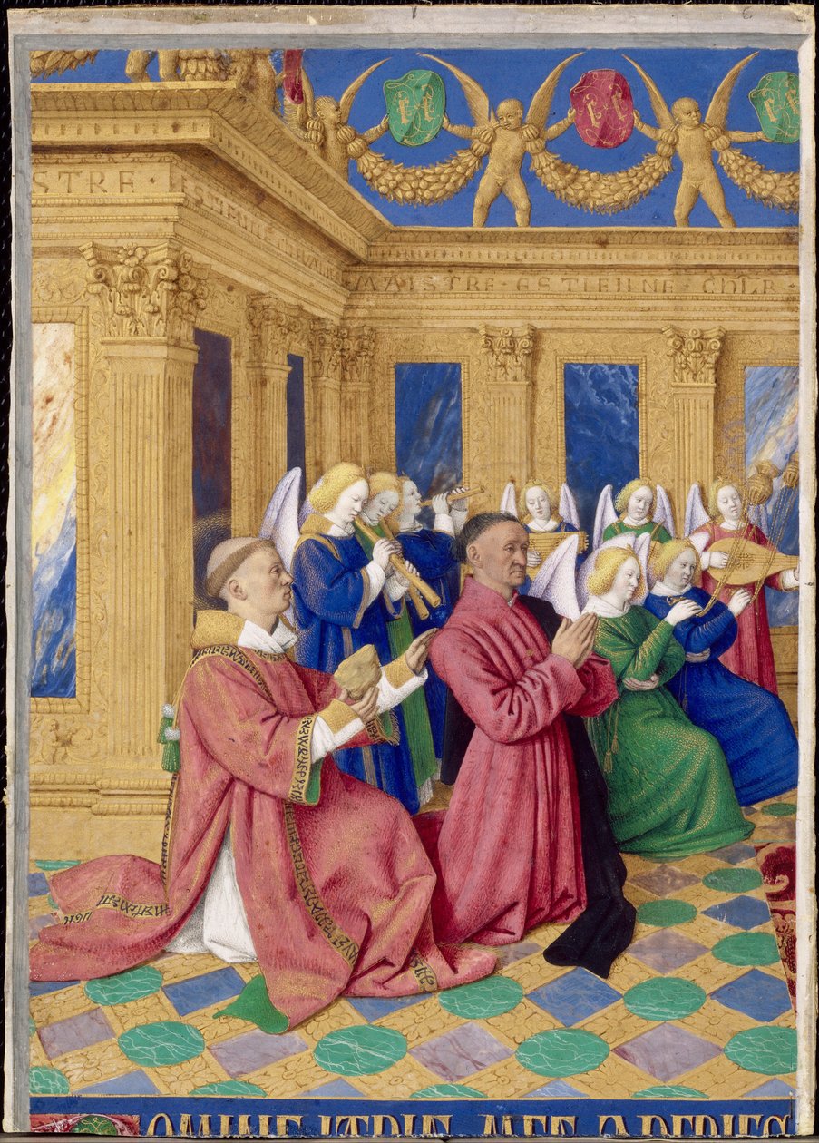 Hours of Etienne Chevalier, No. 201 and No. 202