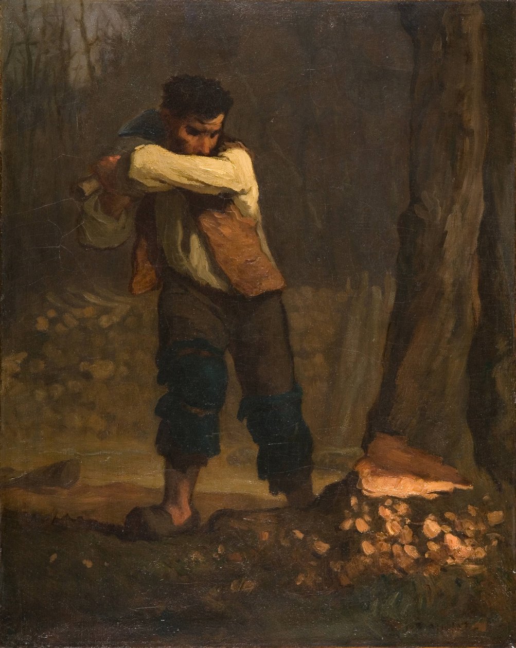 Lumberjack by Jean-Francois Millet