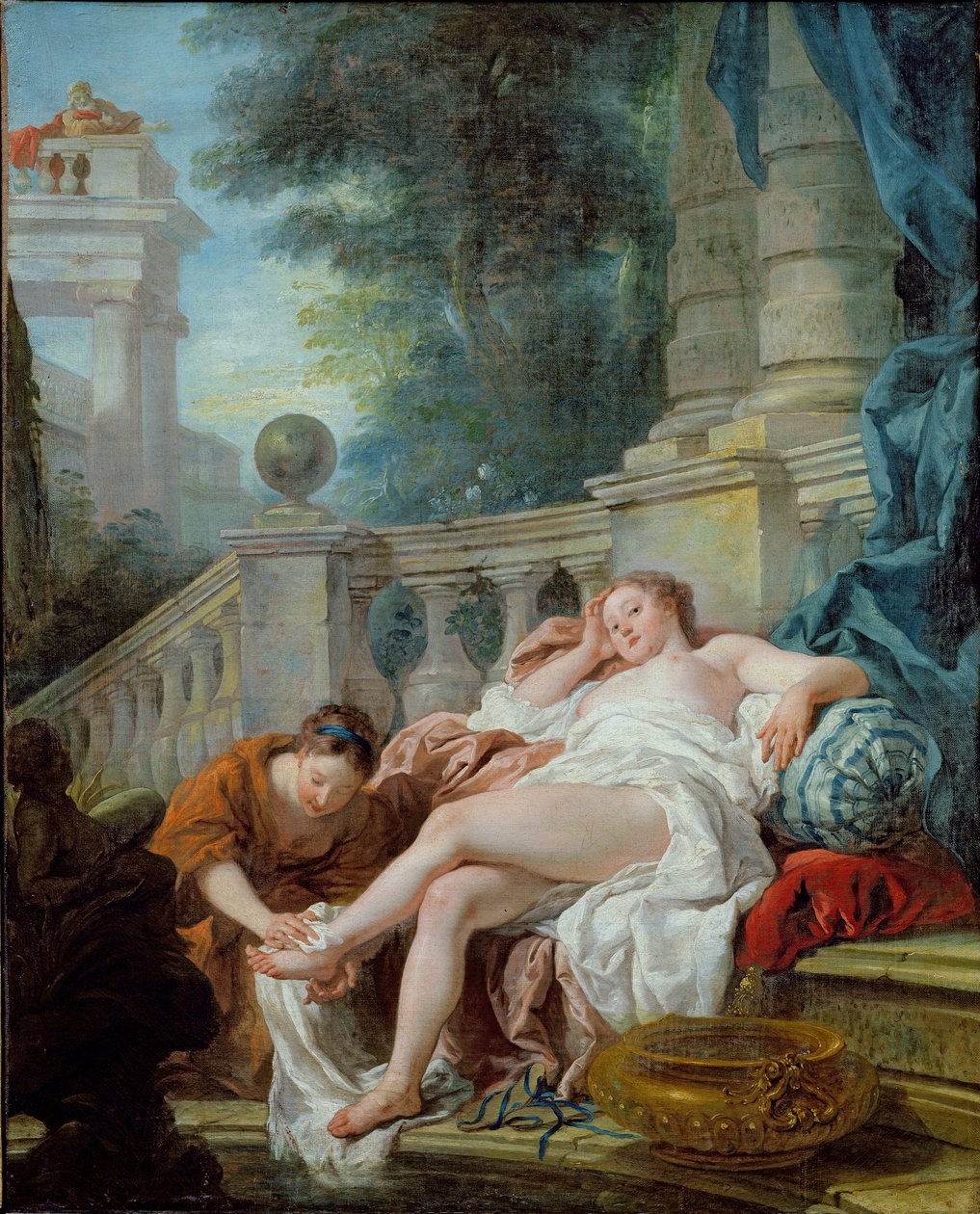 The Bath of Bethsheba by Jean François de Troy