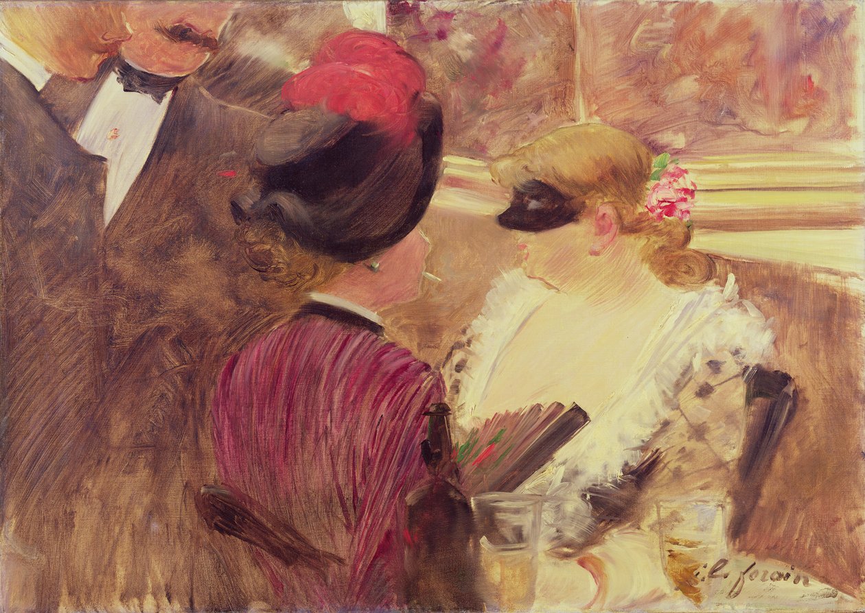 The Box by Jean-Louis Forain
