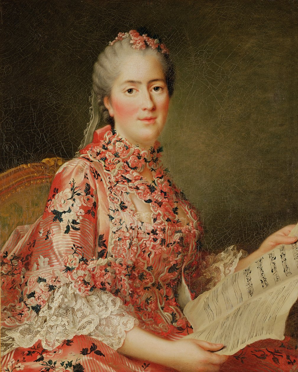 Portrait of Victoire of France by Jean Marc Nattier