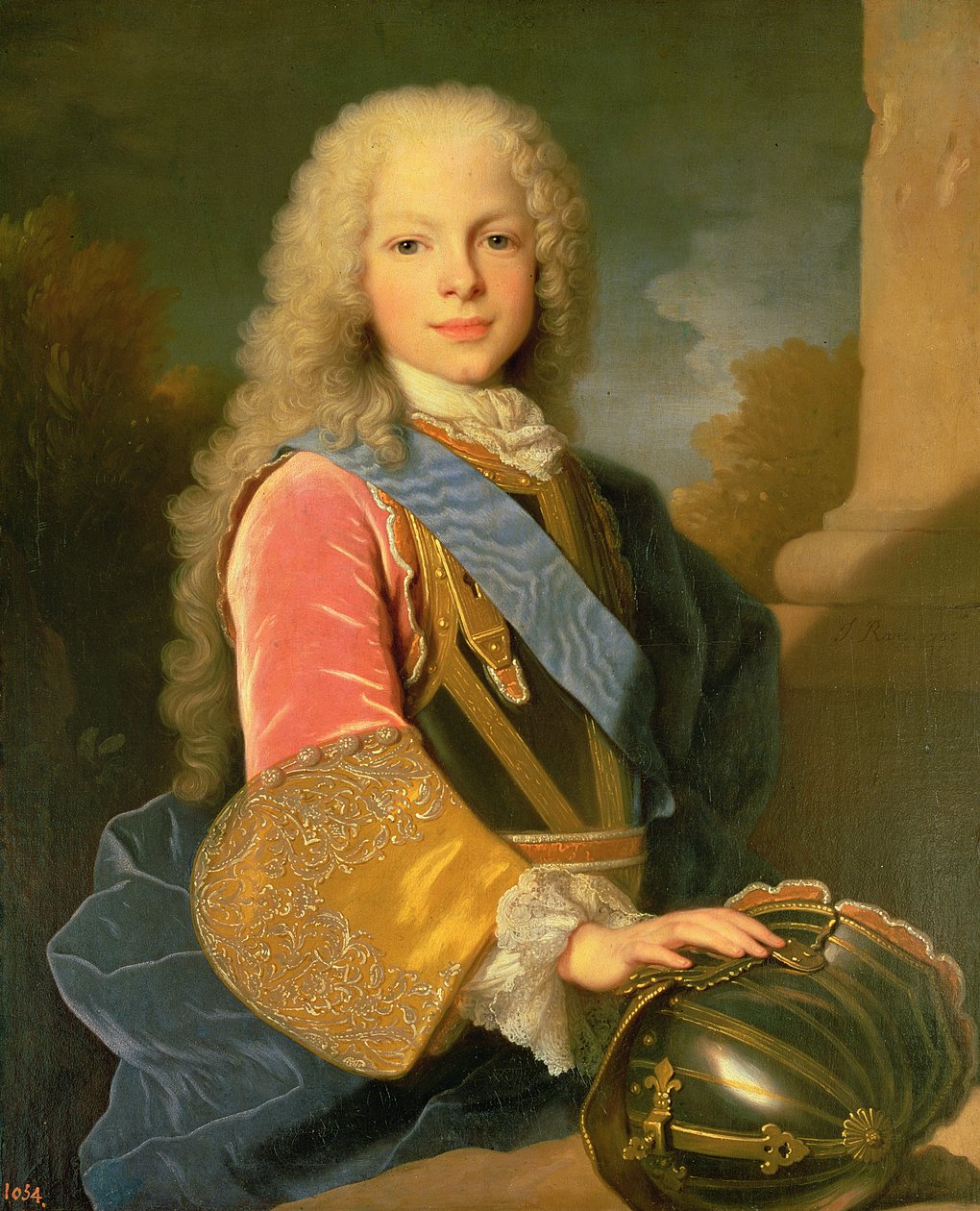 Portrait of Ferdinand de Bourbon and Savoy (1713-59) Prince of Asturias, 1725 by Jean Ranc