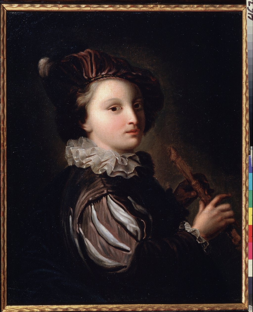 Page with a Reed Pipe by Jean Alexis Grimou