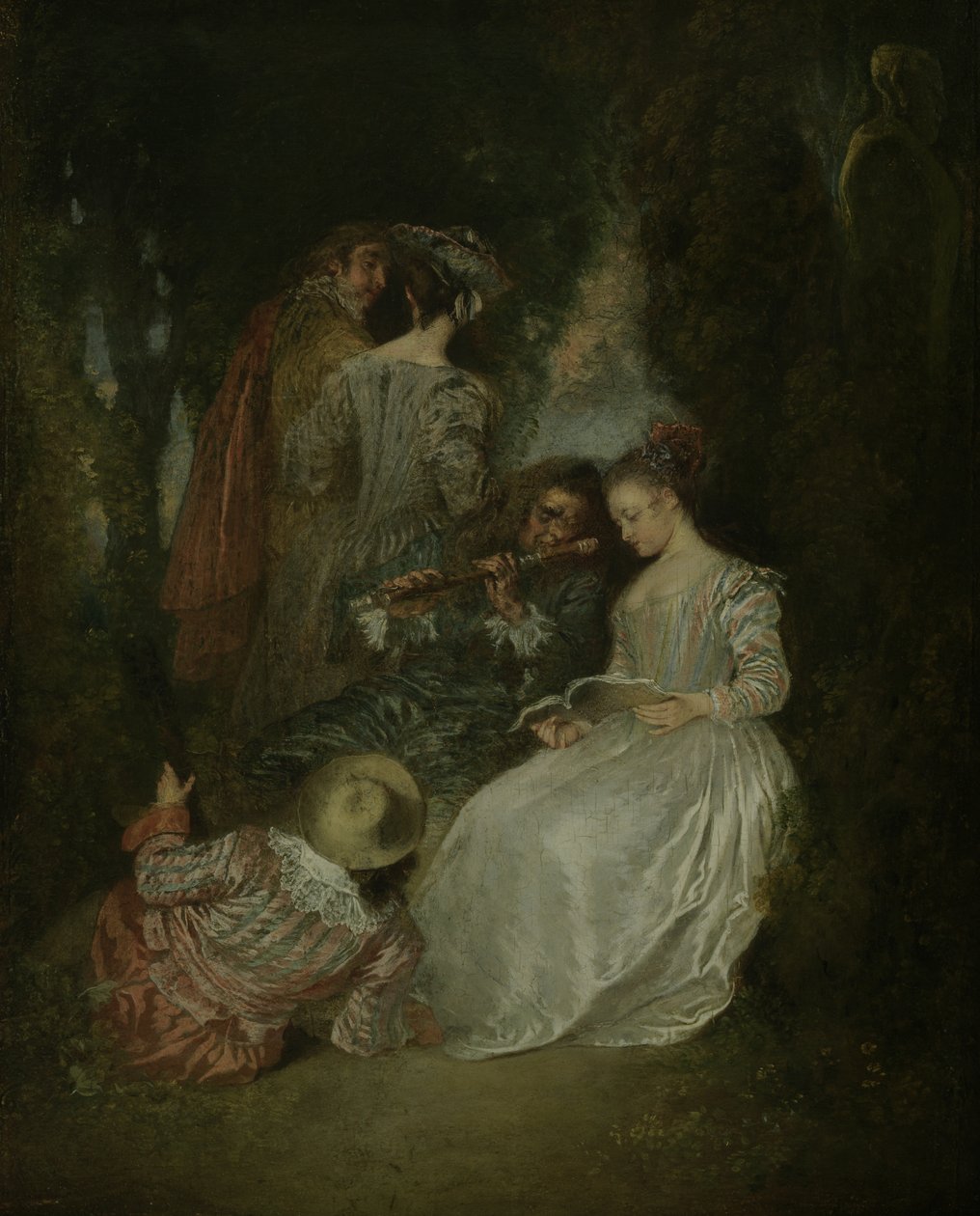 The Perfect Accord by Jean-Antoine Watteau