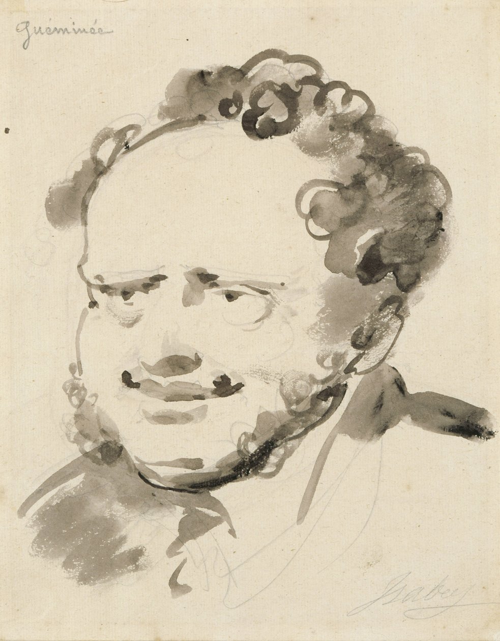 Portrait of Gueminee by Jean Baptiste Isabey