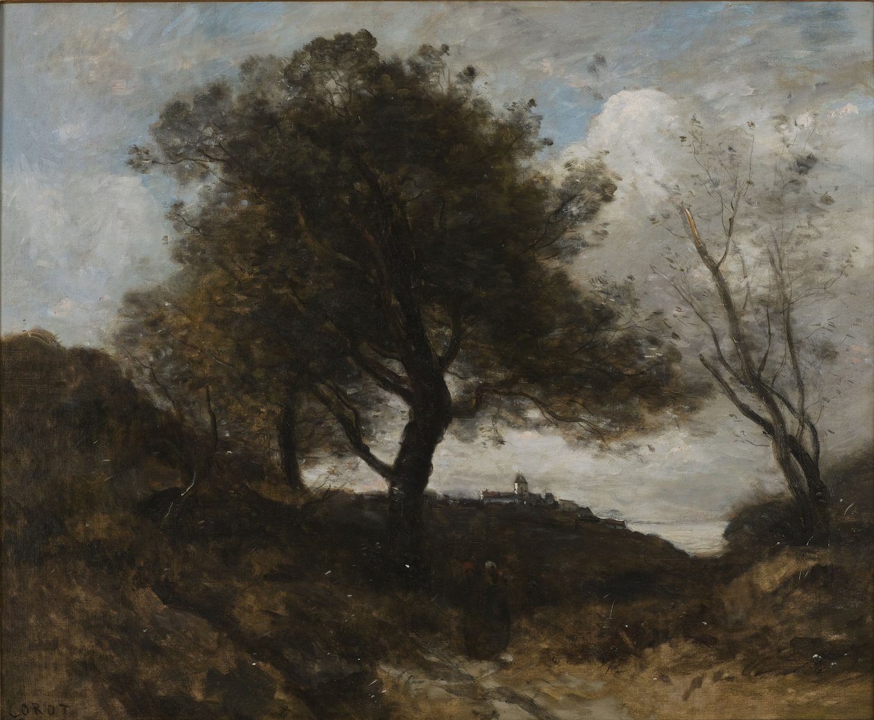 Souvenir of Normandy by Jean-Baptiste-Camille Corot