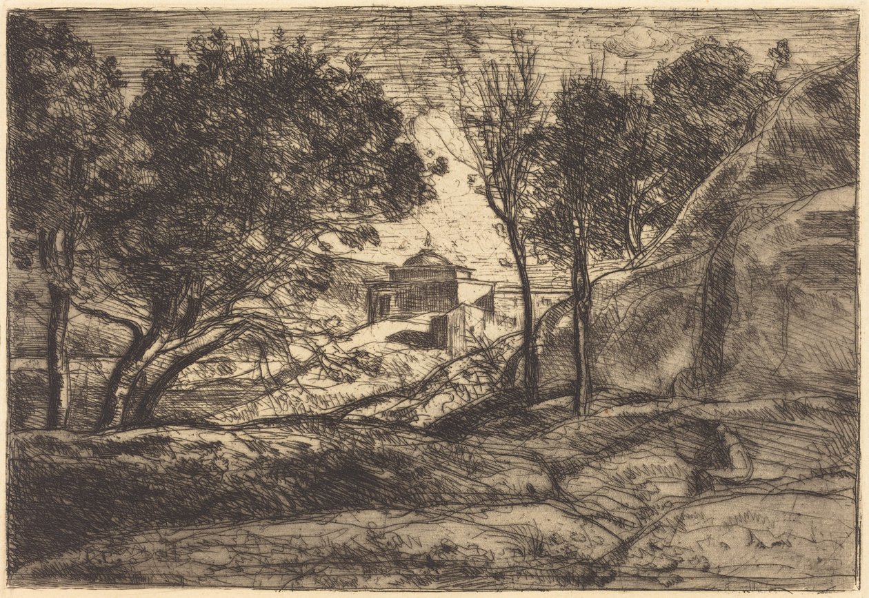 Souvenir of Tuscany by Jean-Baptiste-Camille Corot