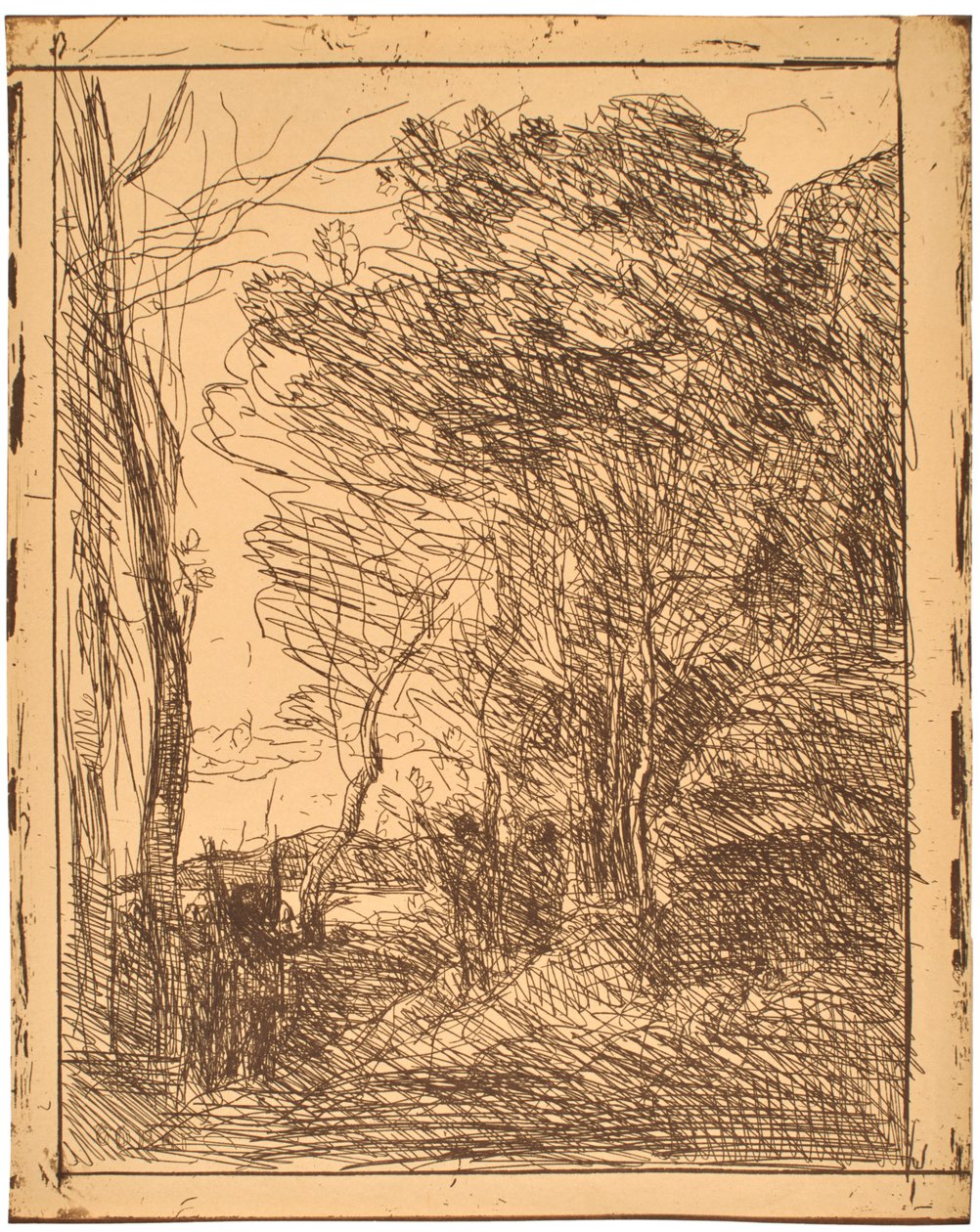 The Gallic Tour by Jean-Baptiste-Camille Corot