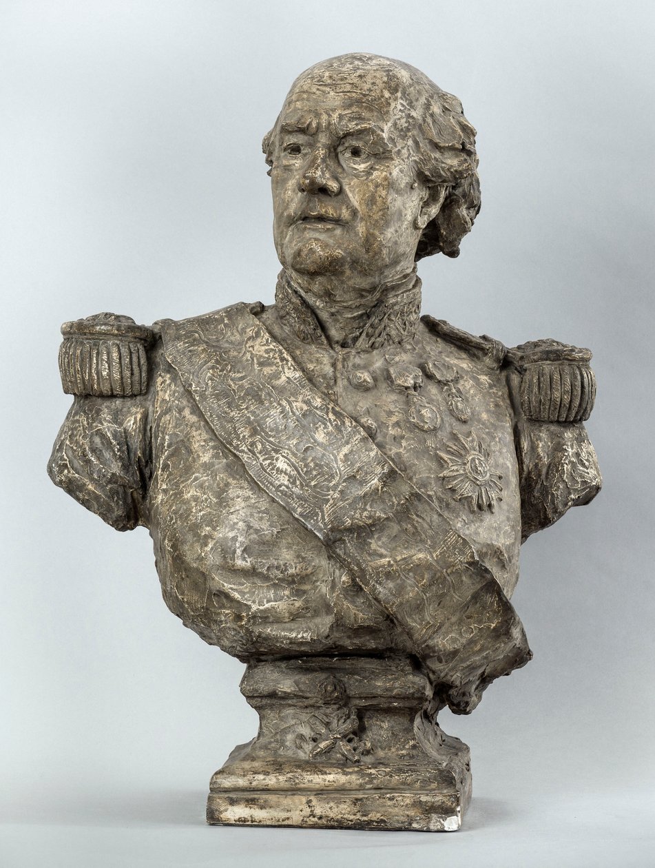 Bust of Admiral Tréhouart by Jean-Baptiste Carpeaux