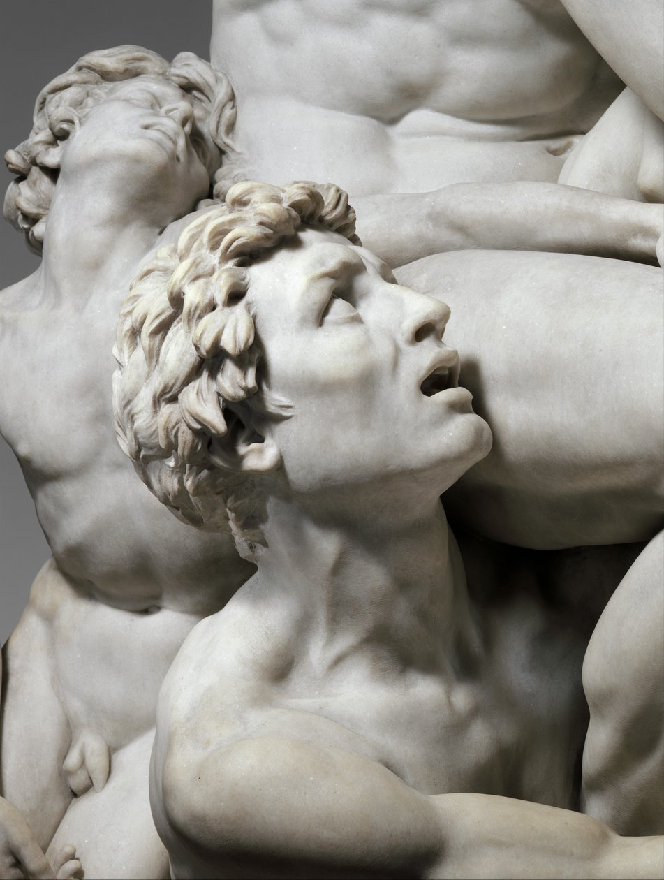 Detail of Ugolino and His Sons by Jean-Baptiste Carpeaux