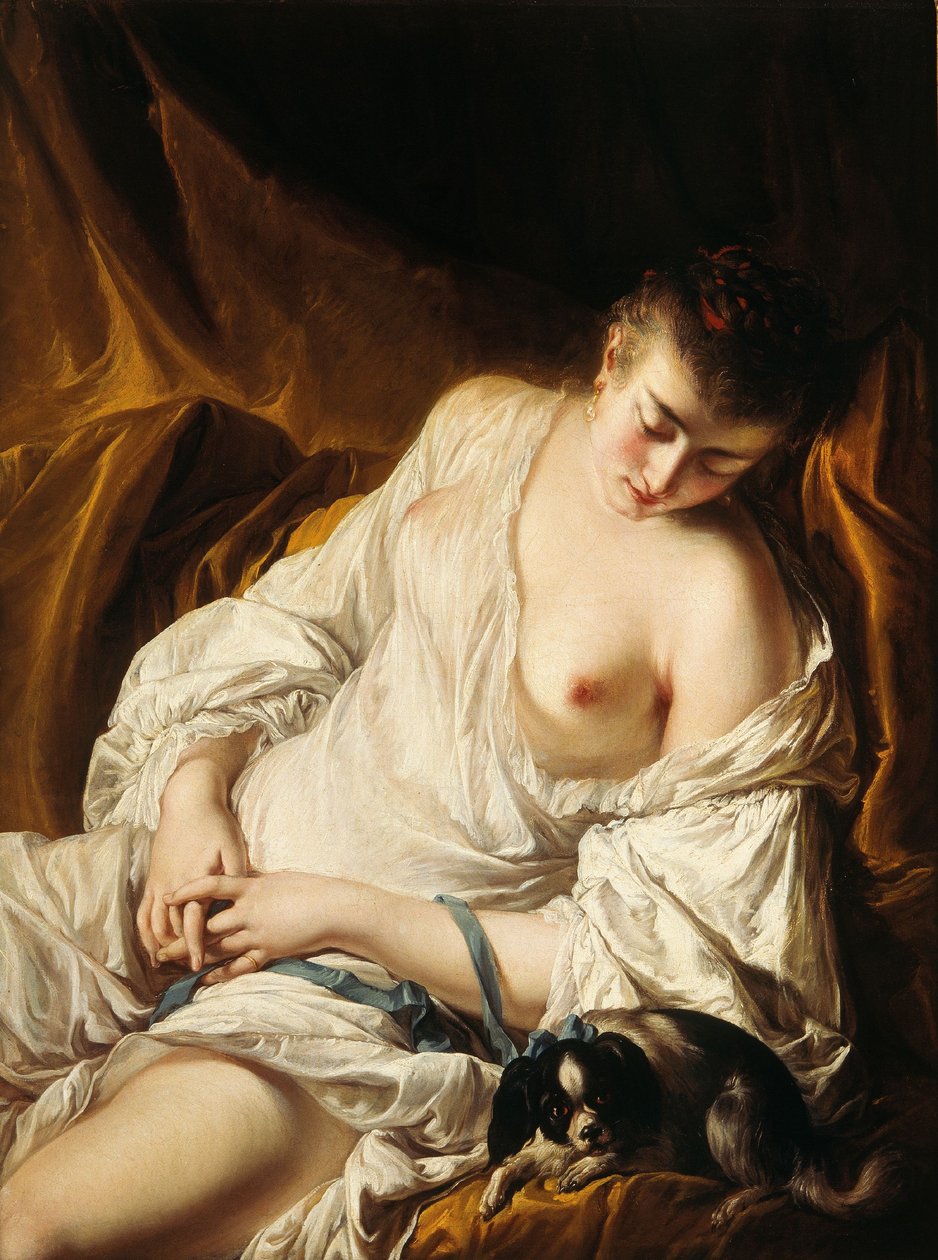 Sleeping Woman (The Watchful Loyalty) by Jean-Baptiste Deshays
