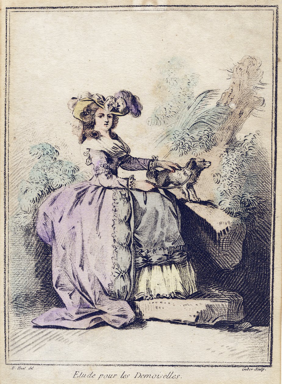 Study for the Young Ladies by Jean-Baptiste Huet