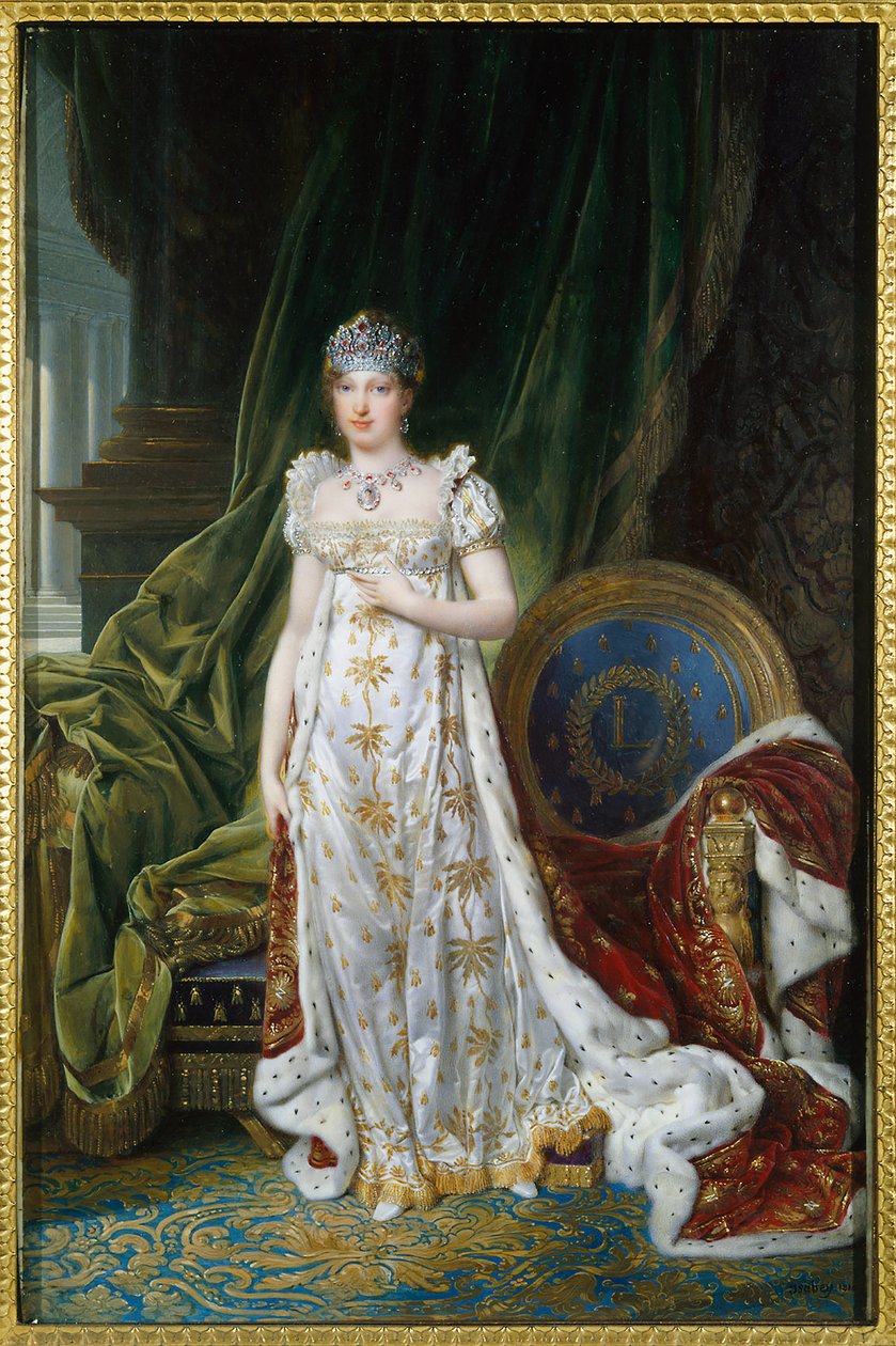Empress Marie Louise by Jean-Baptiste Isabey
