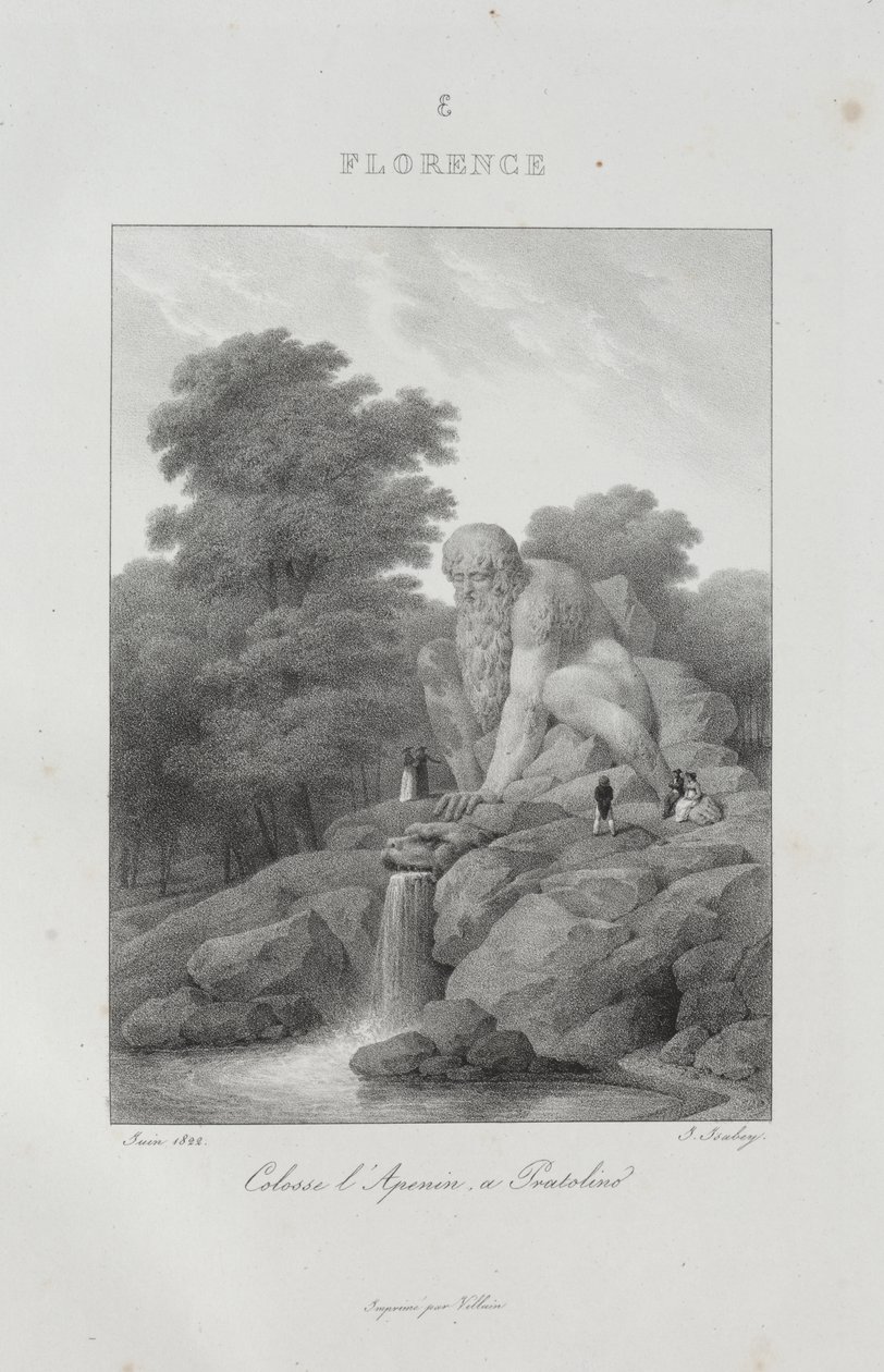 Voyage to Italy in 1822 by Jean-Baptiste Isabey
