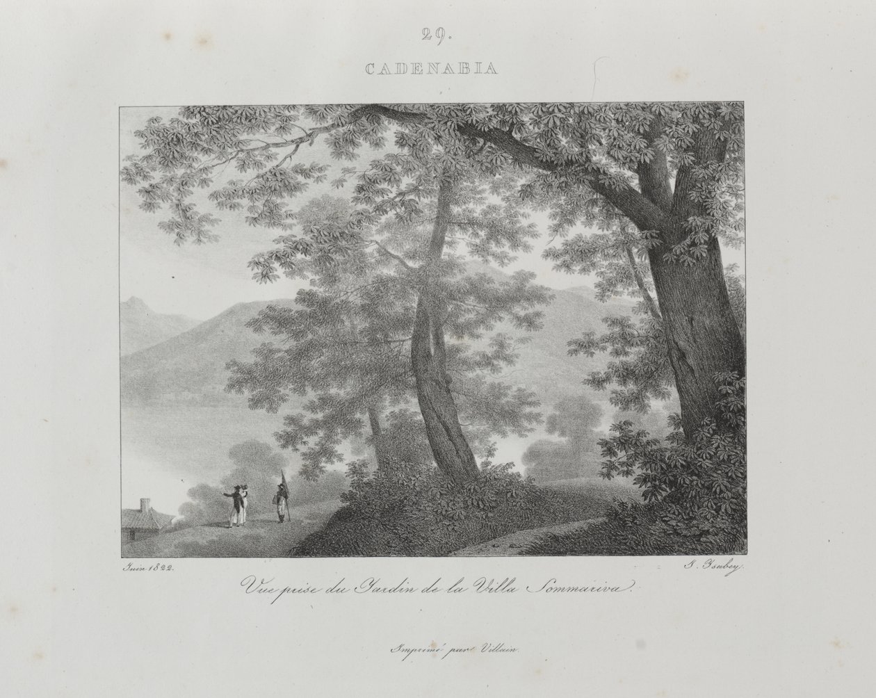 Voyage to Italy in 1822 by Jean-Baptiste Isabey
