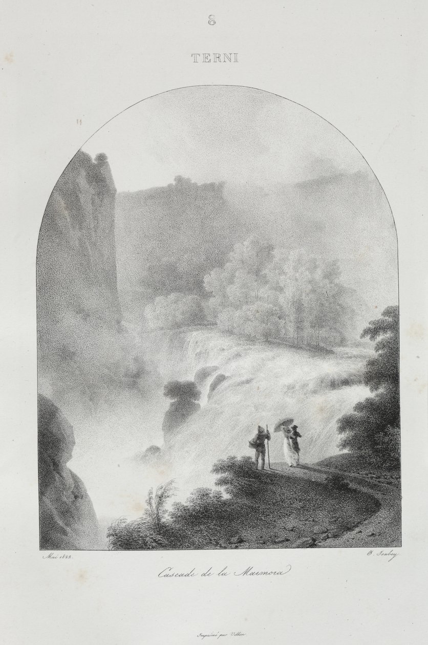 Voyage to Italy in 1822 by Jean-Baptiste Isabey