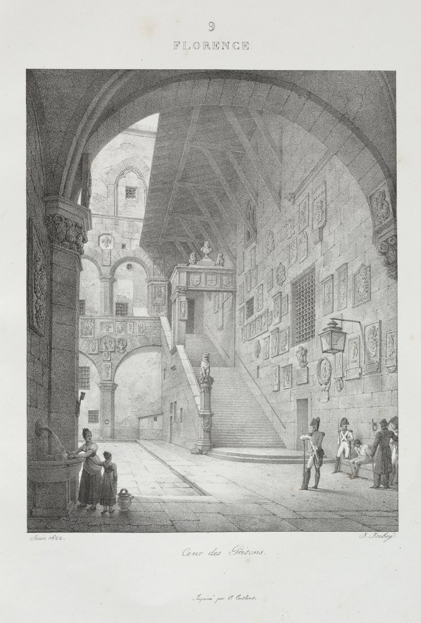 Voyage to Italy in 1822 by Jean-Baptiste Isabey