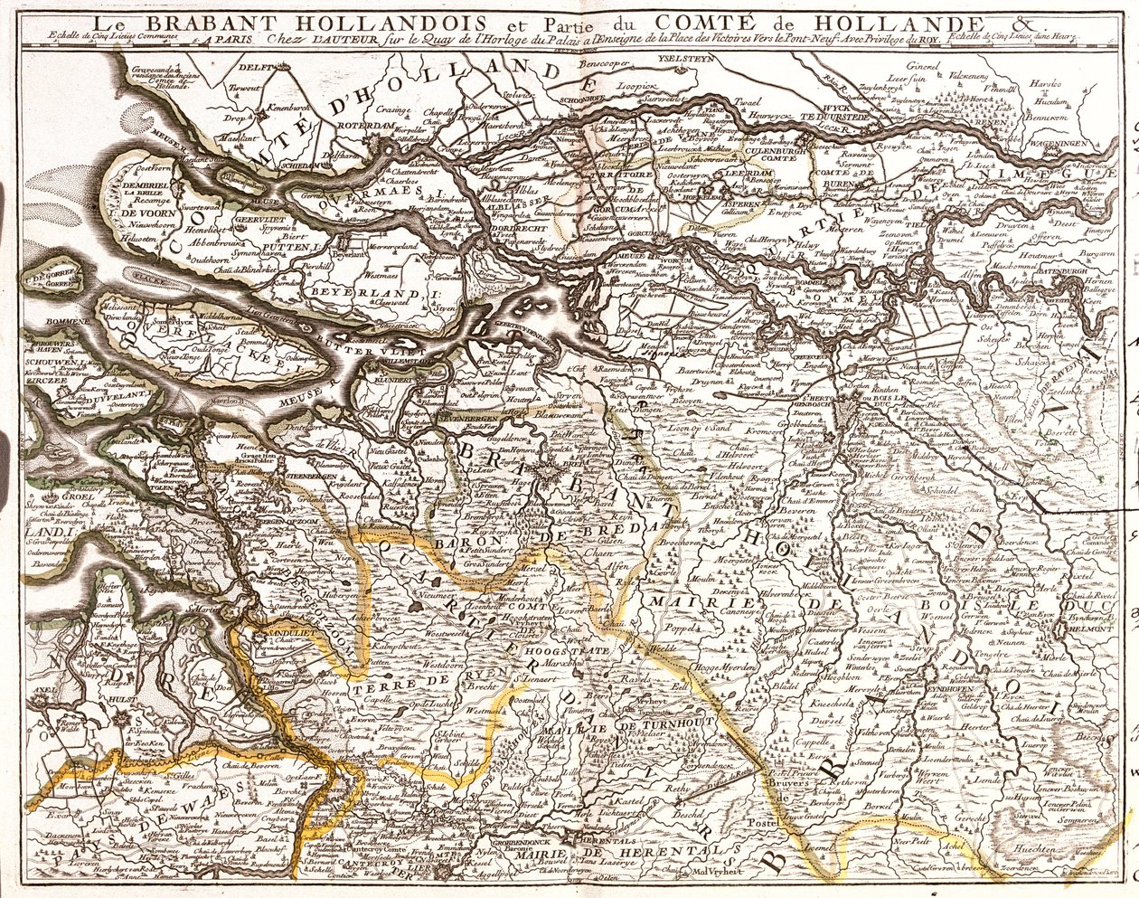 Netherlands (Province: Zeeland, South Holland, Gelderland, North Brabant), Belgium (Region: Flemish Region) by Jean-Baptiste Nolin