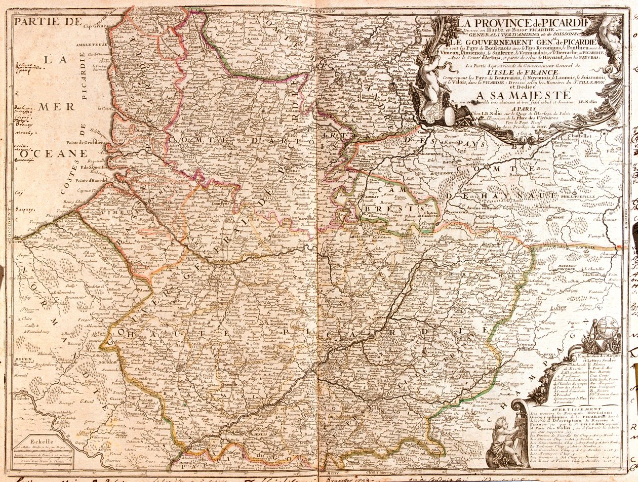 Nord-Pas-de-Calais, Picardy, Upper Normandy, France by Jean-Baptiste Nolin