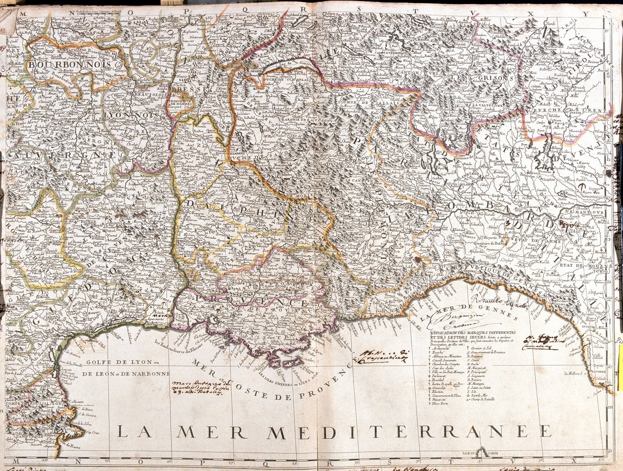 Spain (Autonomous Community: Catalonia), France (Region: Burgundy, Franche-Comté, Auvergne, east Midi-Pyrénées, Languedoc-Roussillon, Rhône-Alpes, Provence-Alpes-Côte d