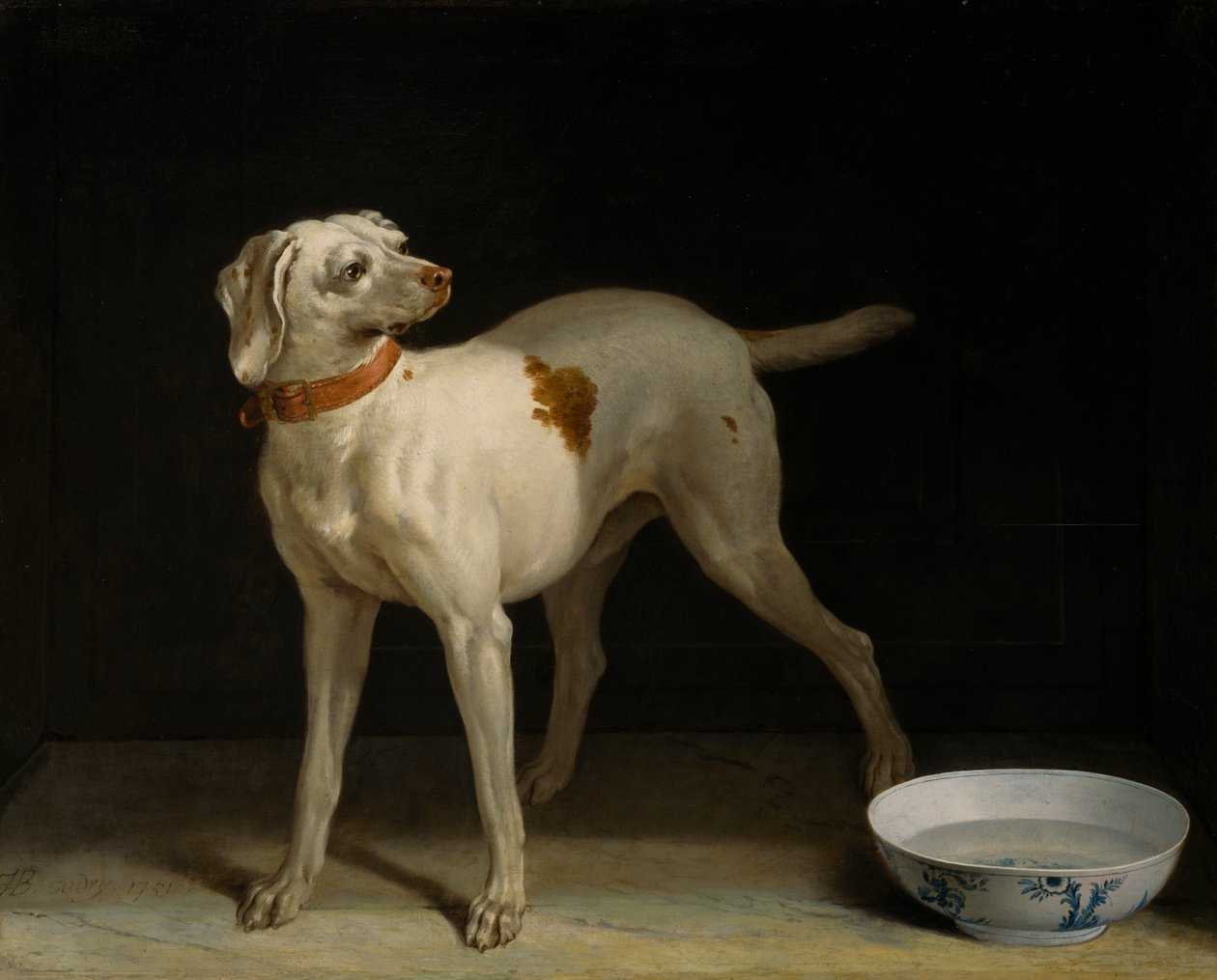 Dog by Jean Baptiste Oudry