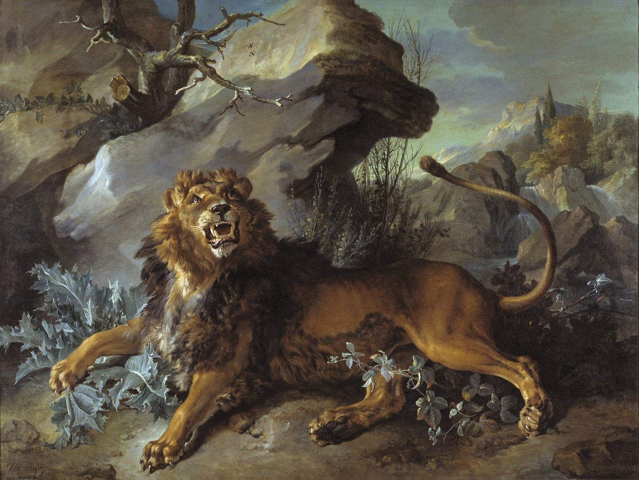 The Lion and the Fly by Jean-Baptiste Oudry
