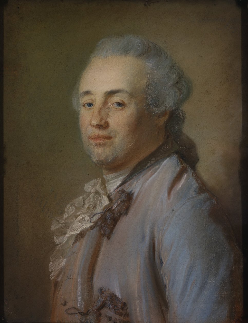 Unknown Man, Previously Called Marquis de Marigny by Jean-Baptiste Perronneau