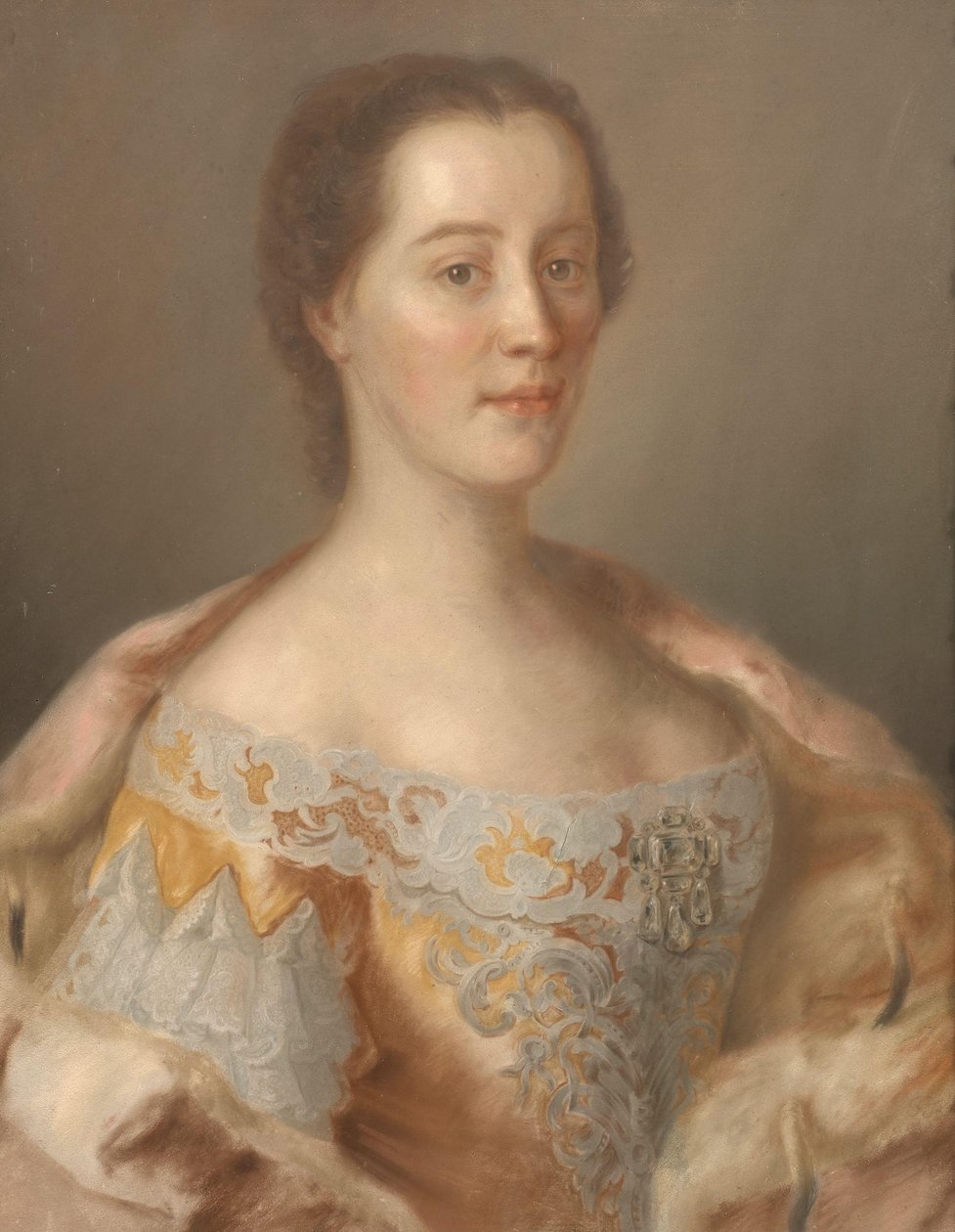 Portrait of Archduchess Maria Anna of Austria by Jean Etienne Liotard