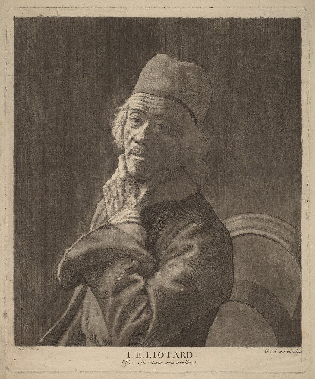 Self-Portrait by Jean-Étienne Liotard