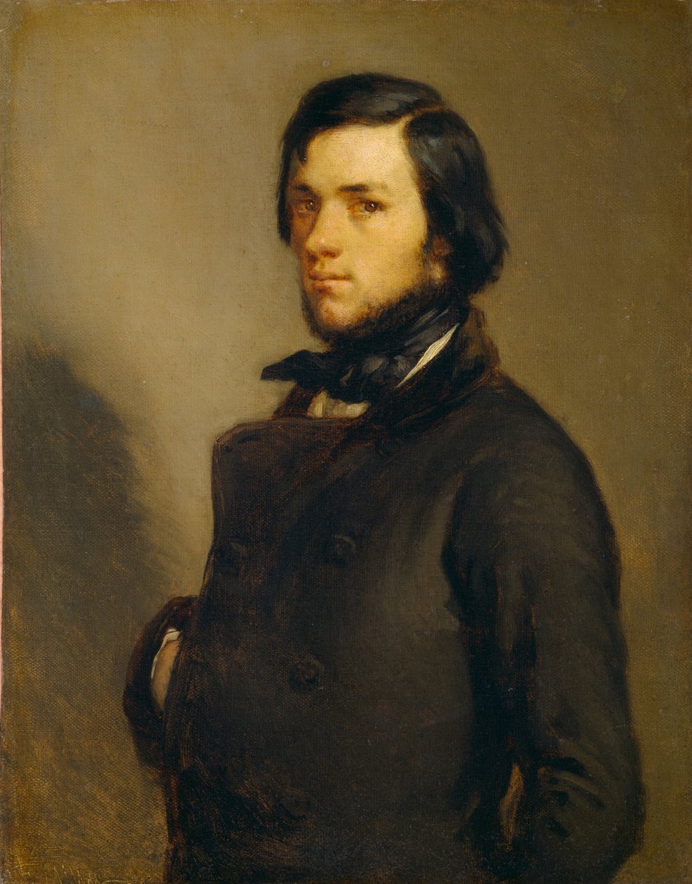 Portrait of a Man by Jean-Francois Millet